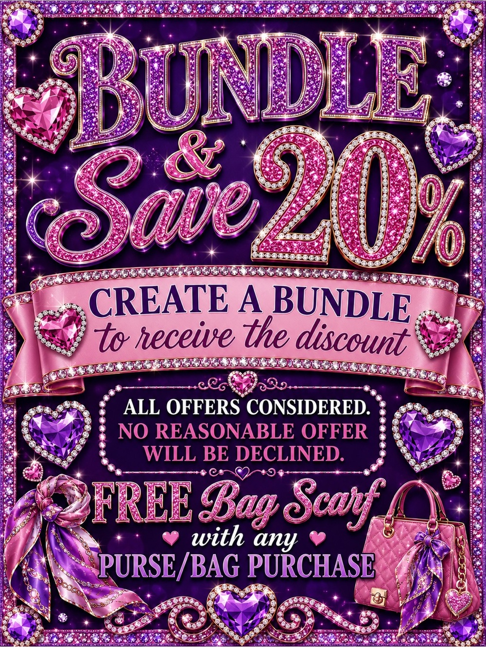 Create a Bundle, send me the offer and save 20%